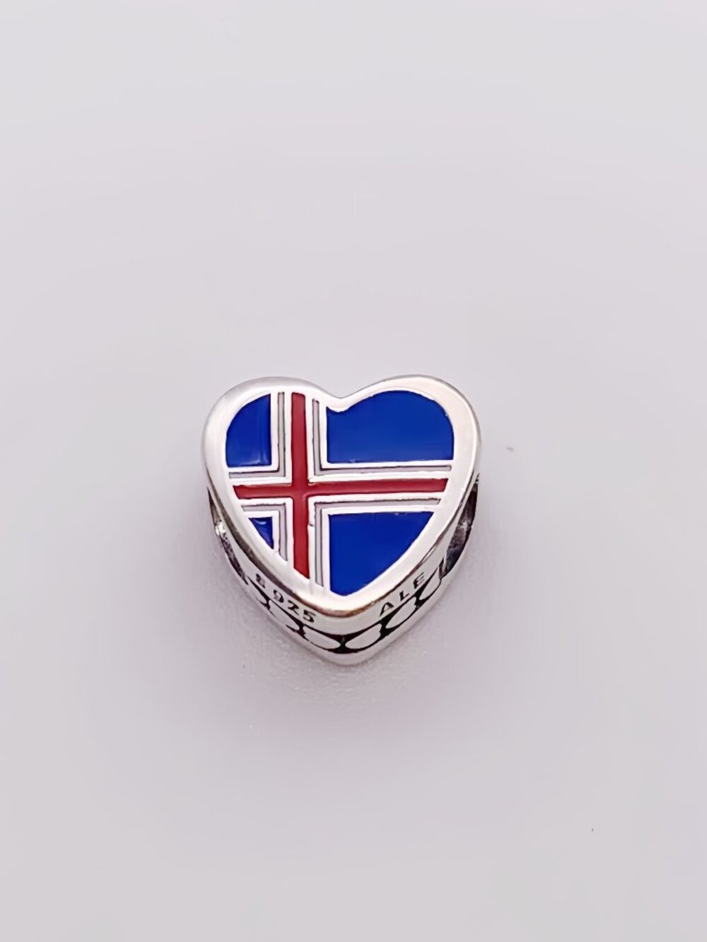 Pandora Iceland Flag Charm